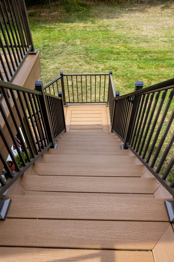 Finished deck detail